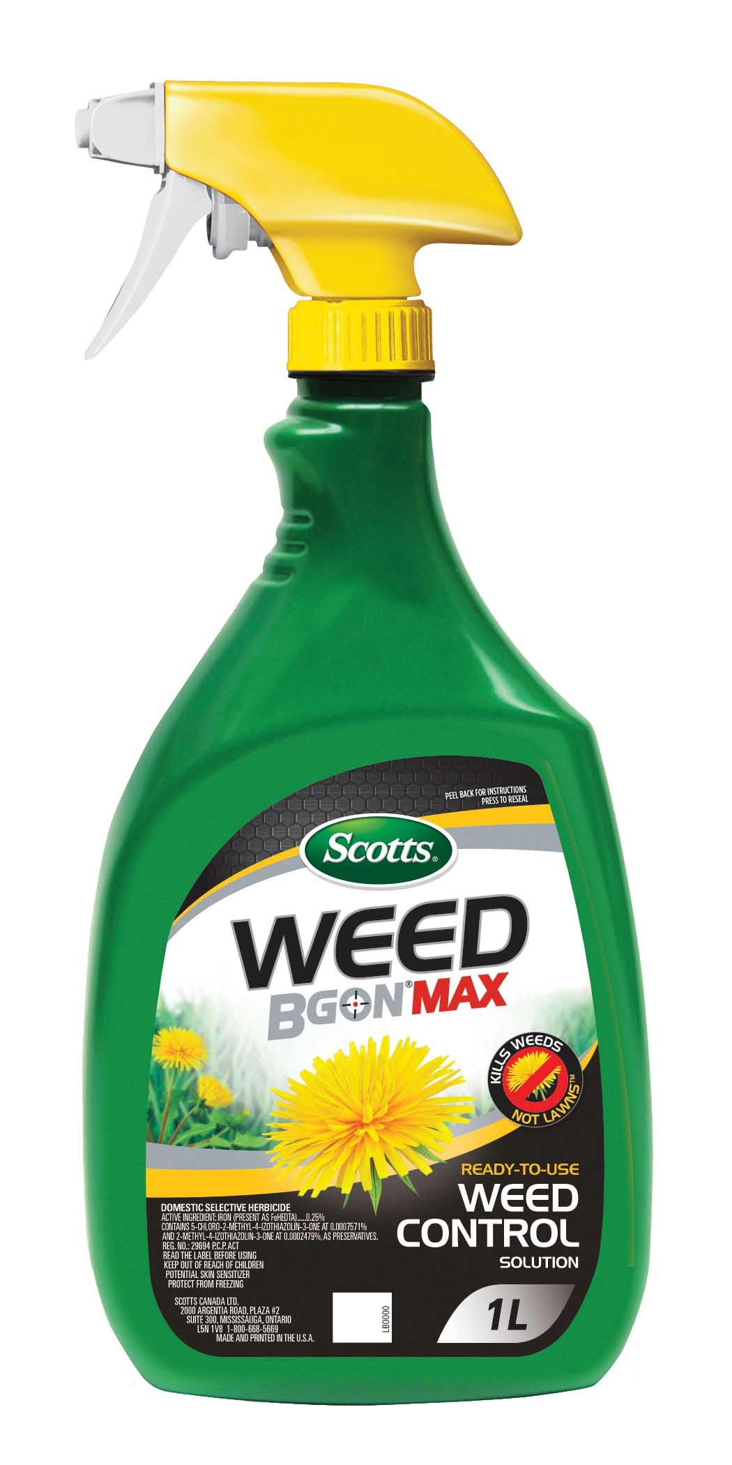 Scotts Weed B Gon Max Ready To Use Weed Control 1L