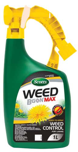 Scotts Weed B Gon Max Herbicide prêt-à-pulvériser pour la pelouse 1L
