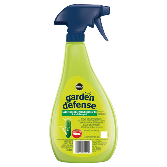 Miracle-Gro Garden Defense suppression des maladies du jardin prêt a l'emploi 709mL