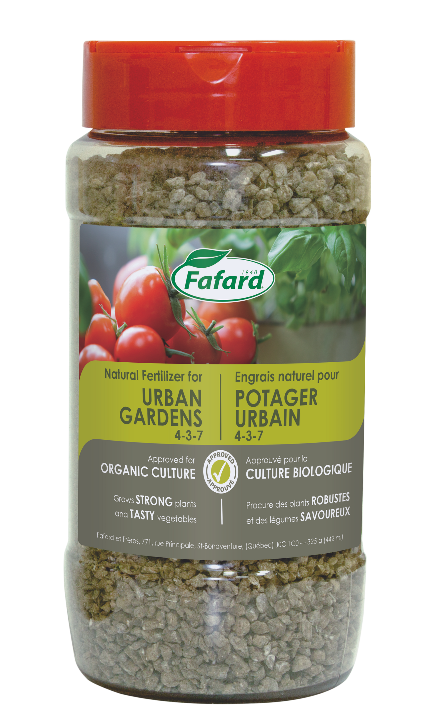 Engrais naturel Potager Urbain (4-3-7)