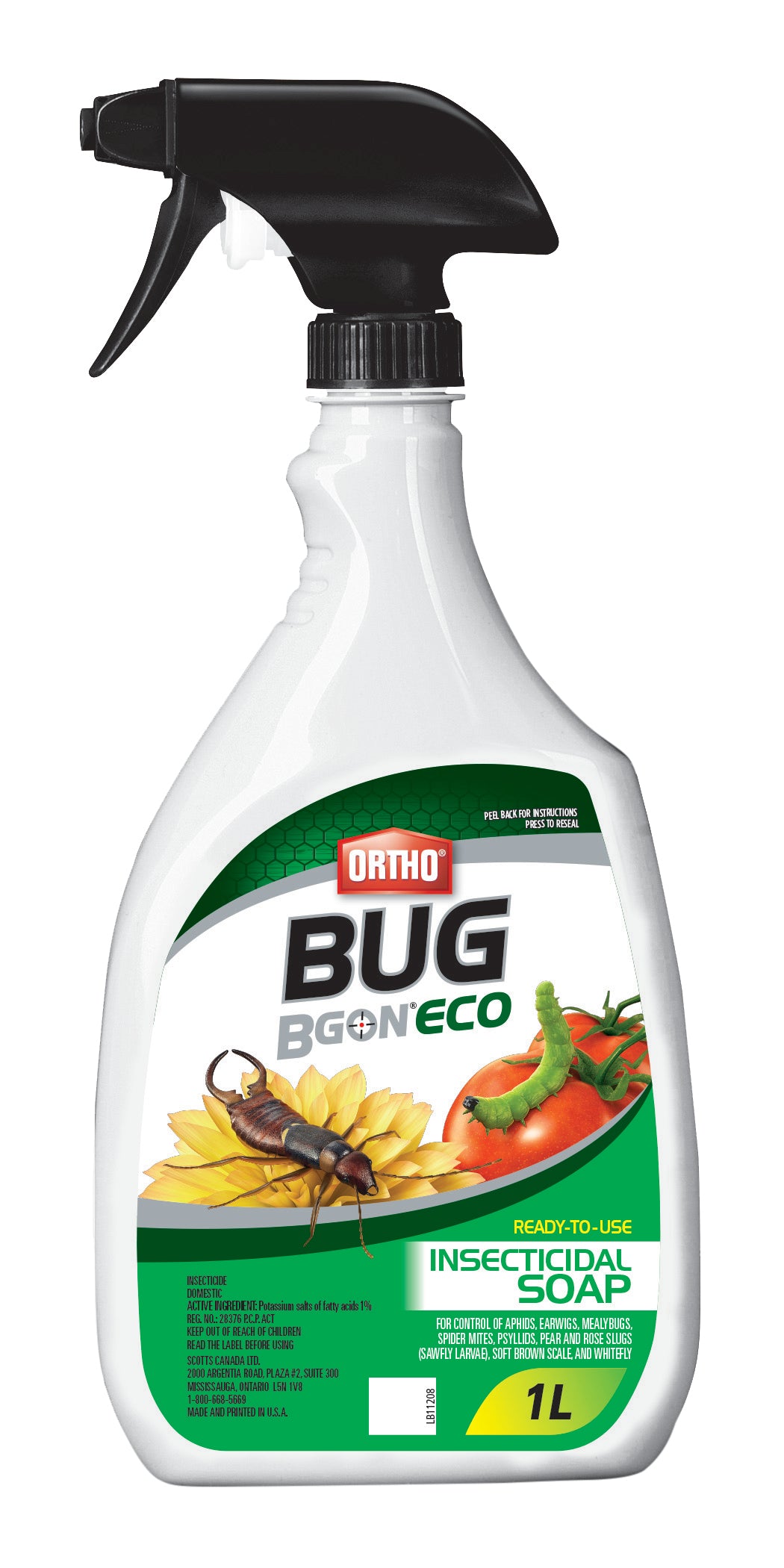Ortho Bug B Gon ECO savon insecticide prêt à l'usage 1L