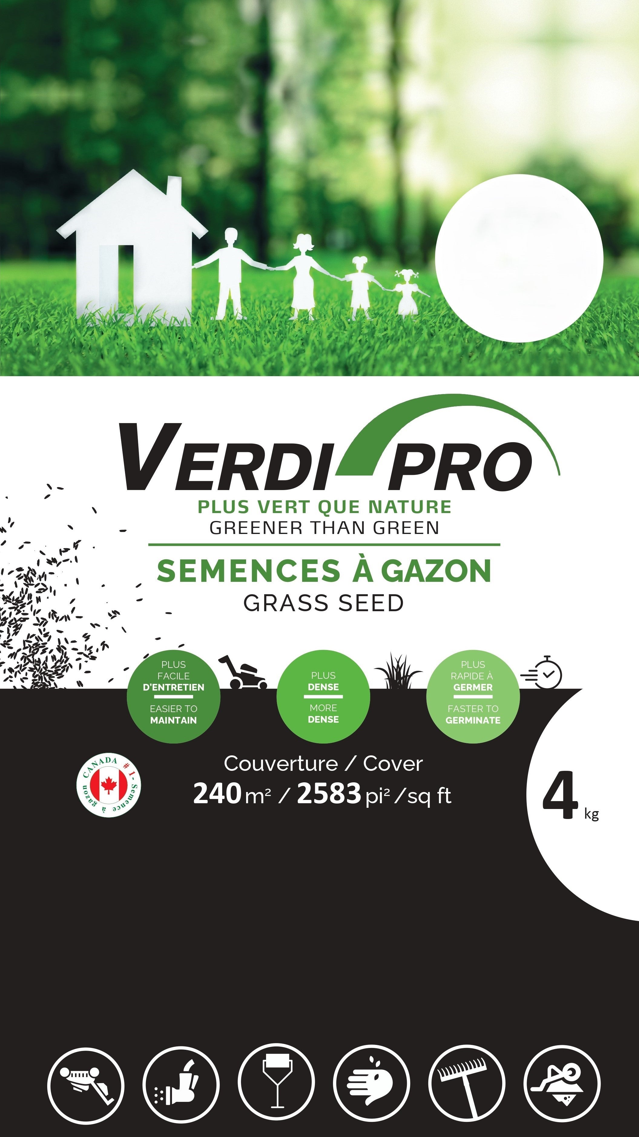 PERMA GREEN OMBRE - SEMENCE À GAZON - Inc PERMA GREEN OMBRE - SEMENCE À GAZON - Inc