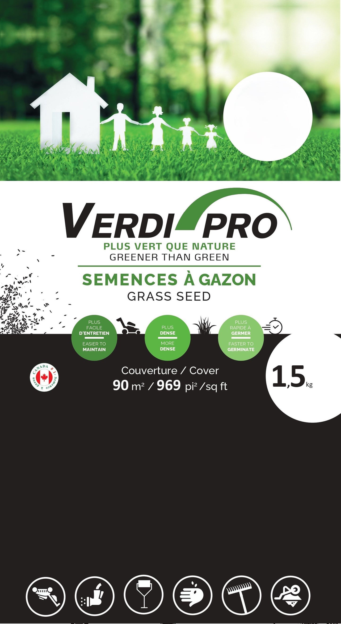 Semence Verdi-Pro Ombre 1,5Kg